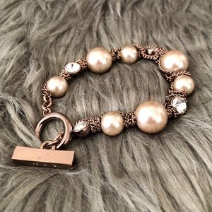 Givenchy Bronze Bracelet CZ Accents 💙